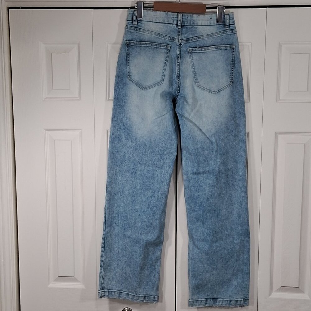 Refuge Denim Light Blue Jeans - Picture 3 of 9